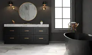 Black Traditional Bathroom Furnitures