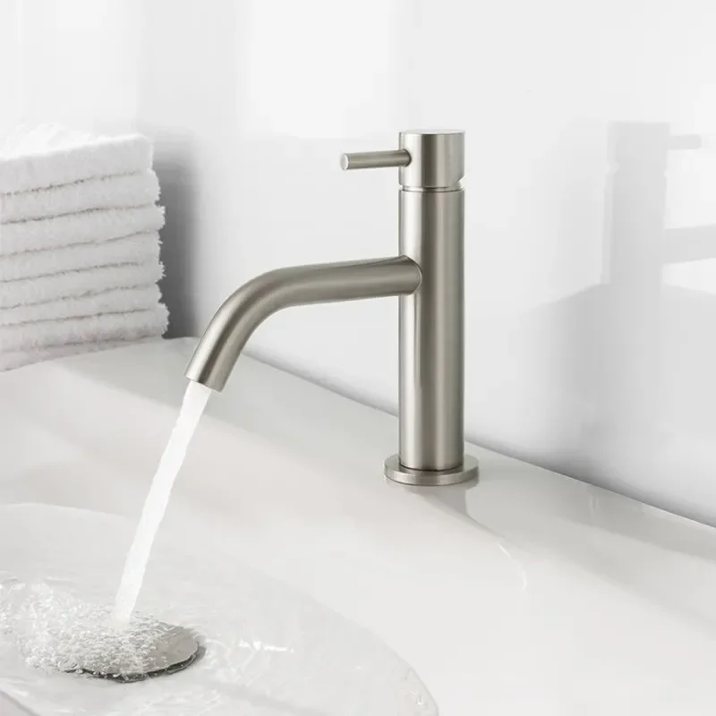 Mike Pro Basin Monobloc No Waste Stainless