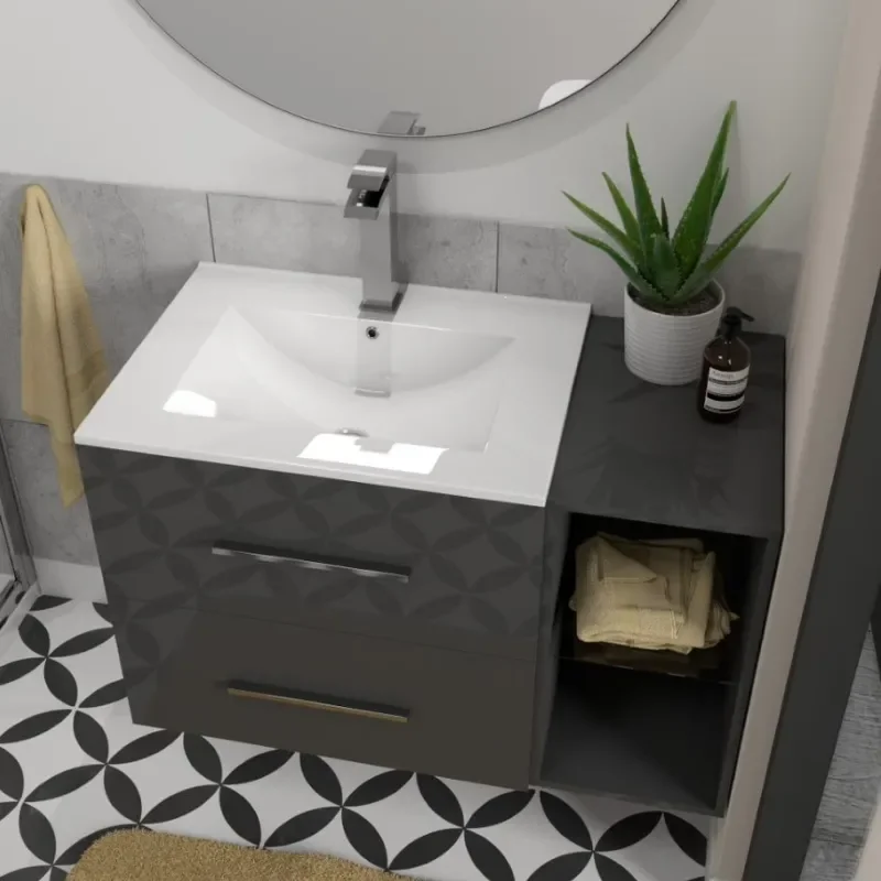 Extra Product Image For Sonix Grey Wall Hung Unit 1