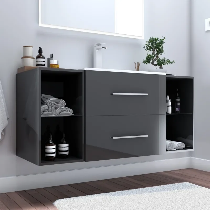 Bathroom unit with storage