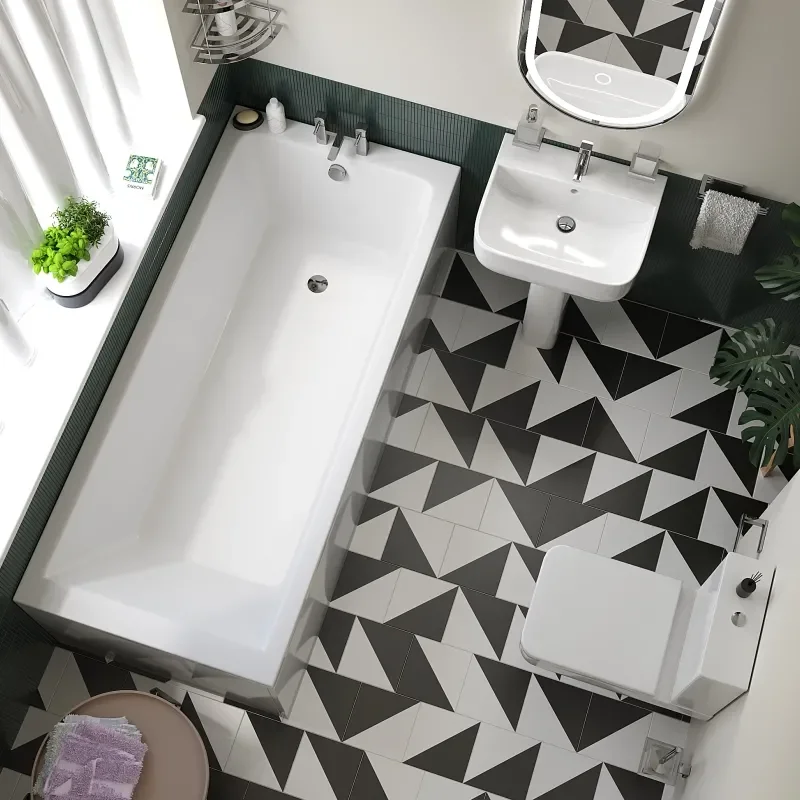 Laguna Square Design Bathroom Suite