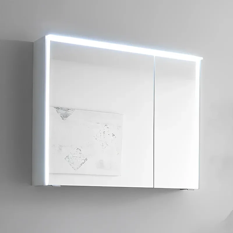 Solitaire 6010 Bathroom Cabinet with Mirror and LED Cornice Lighting