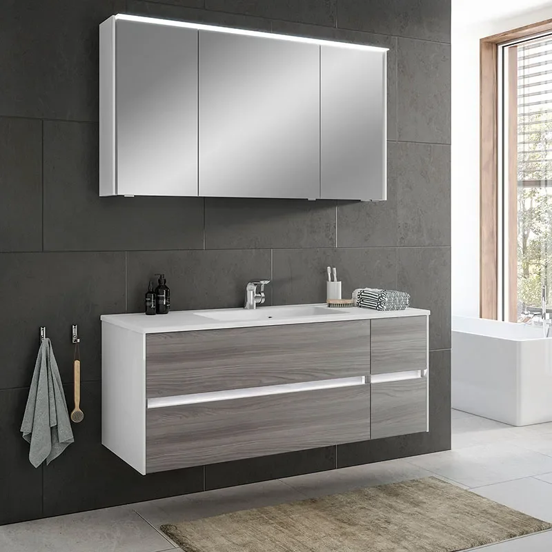 Solitaire 6010 1120 Bathroom Vanity Unit LH or RH 4 Drawer