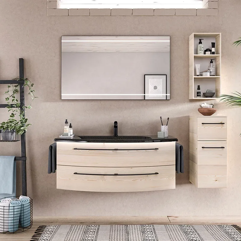 Solitaire 7005 2 Drawer Bathroom Vanity Unit