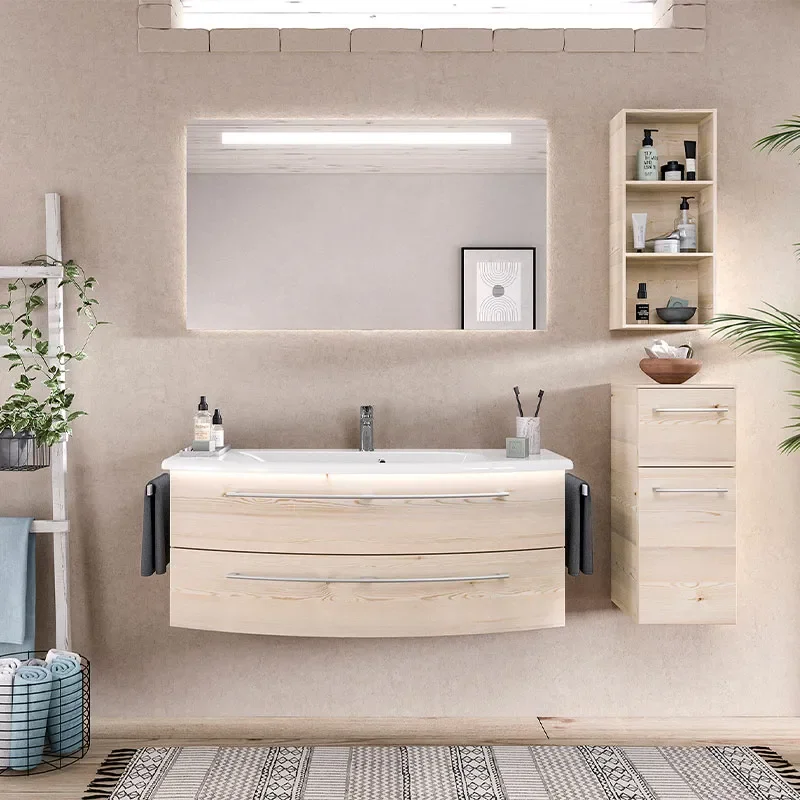 Solitaire 7005 2 Drawer Bathroom Vanity Unit