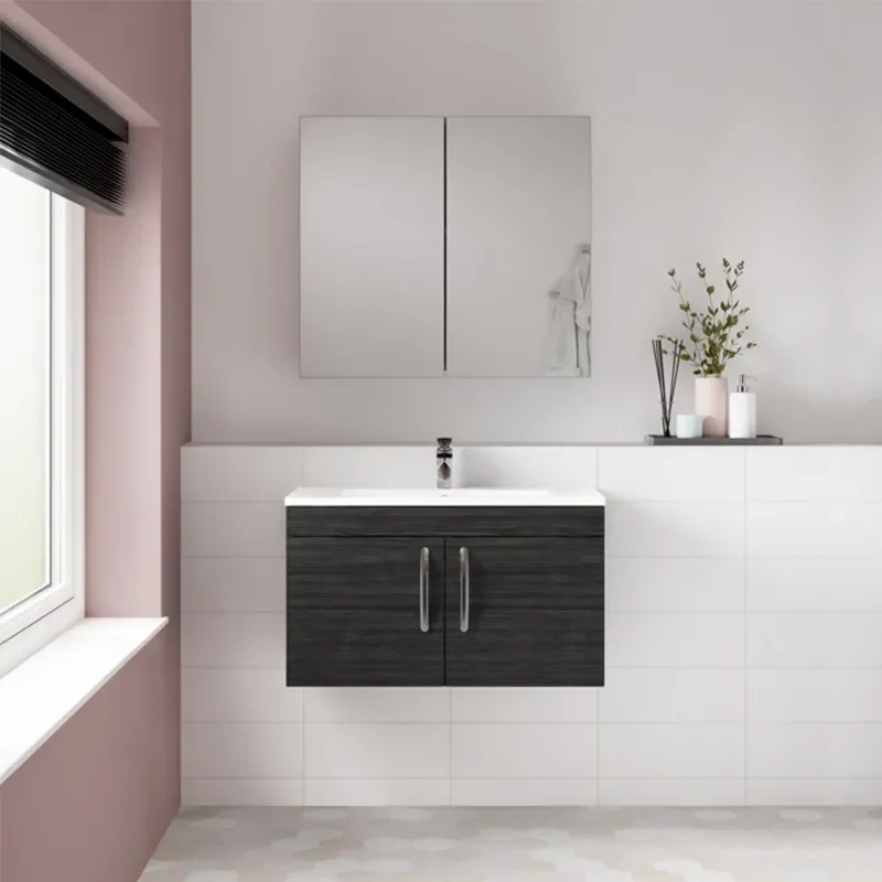 Comination 600 Bathroom Cabinet with Mirror