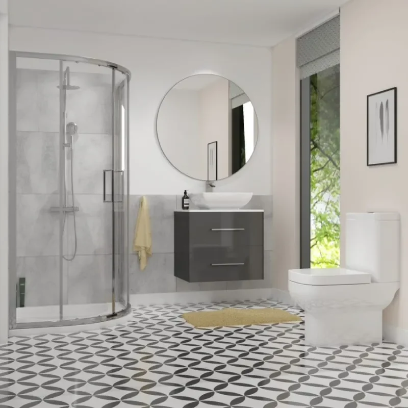 Extra Product Image For Sonix Grey Wall Hung Bathroom Unit 1