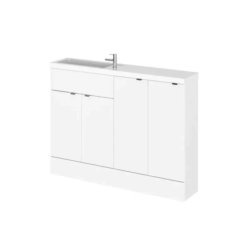 1200 Slimline Cloakroom Bathroom Unit option 2 (colour options)