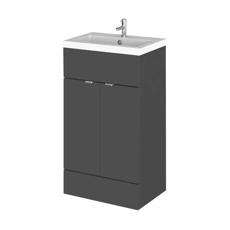 500mm Full Depth Vanity Unit & Basin