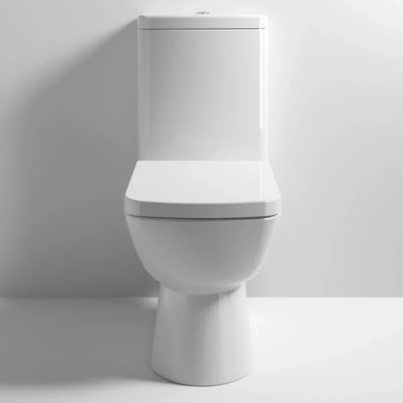 Ambrose Compact Semi Flush to Wall Close Coupled Toilet