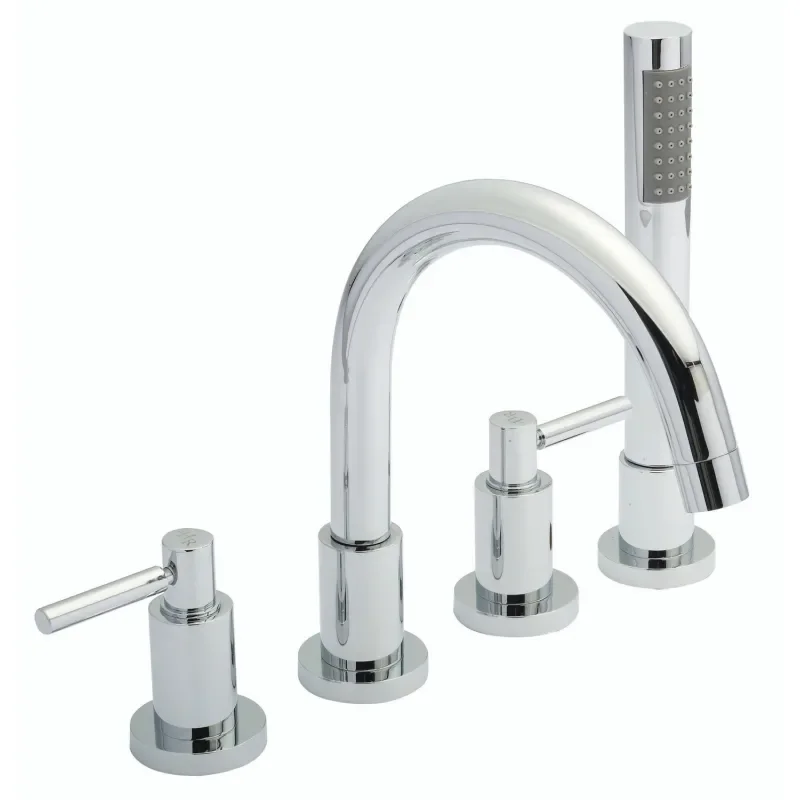 Lever Tec 4 Tap Hole Bath Mixer