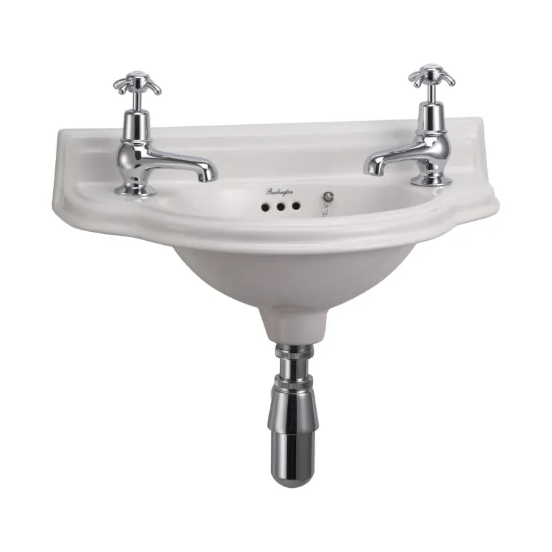 Burlington Curved Cloakroom Basin
