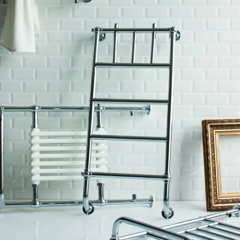 Chaplin - Chrome Towel Rail Bathroom Radiator