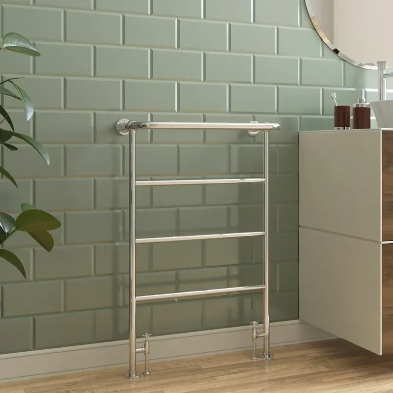 Berkeley - Chrome Towel Rail Bathroom Radiator