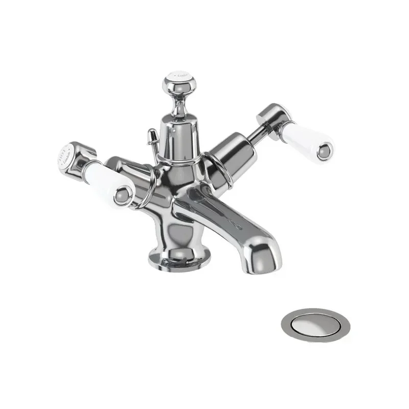 Kensington Basin Mixer with high central indice with pop up waste