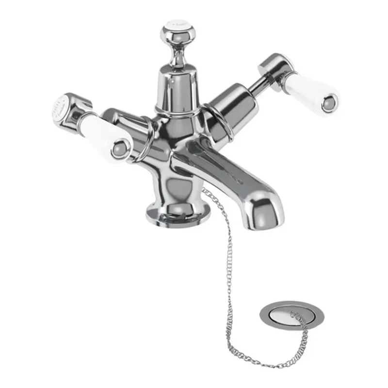 Kensington Basin Mixer with high central indice with plug and chain waste