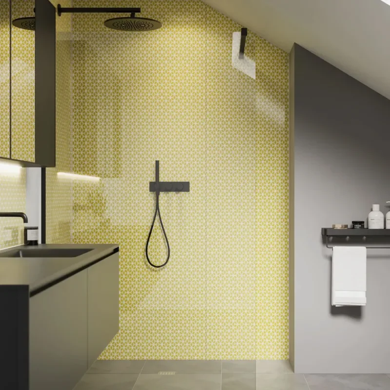 IDS Showerwall Acrylic Retro