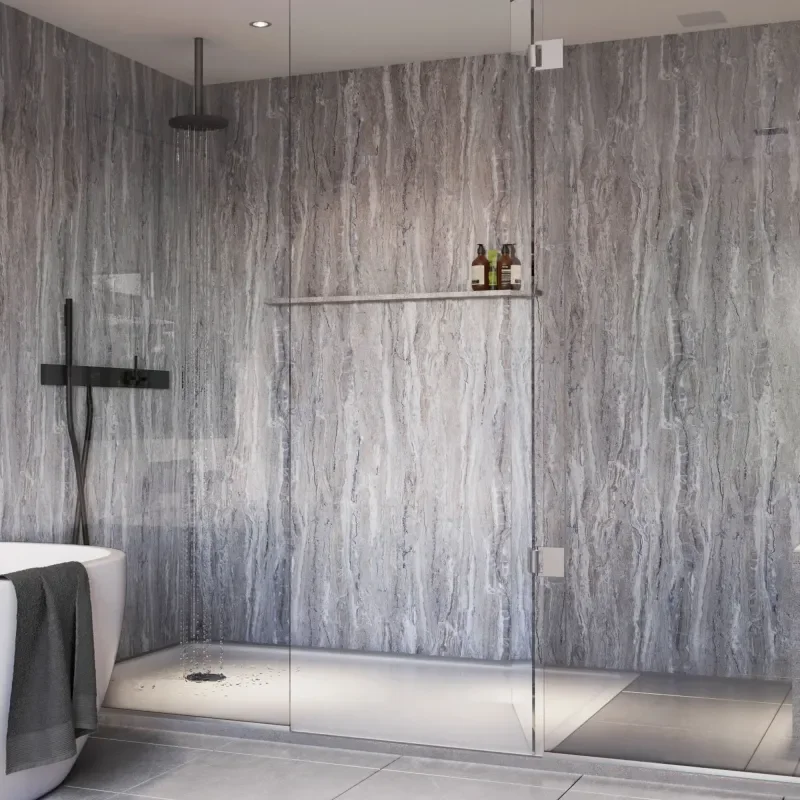IDS Showerwall Blue Toned Stone