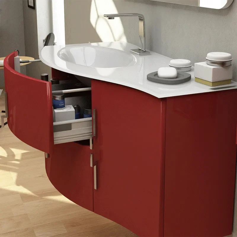 Sting Vanity Unit Left Hand Drawers