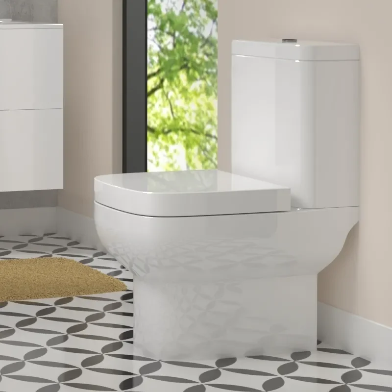 Sonix Close Coupled Toilet with Cistern and Soft Close Seat
