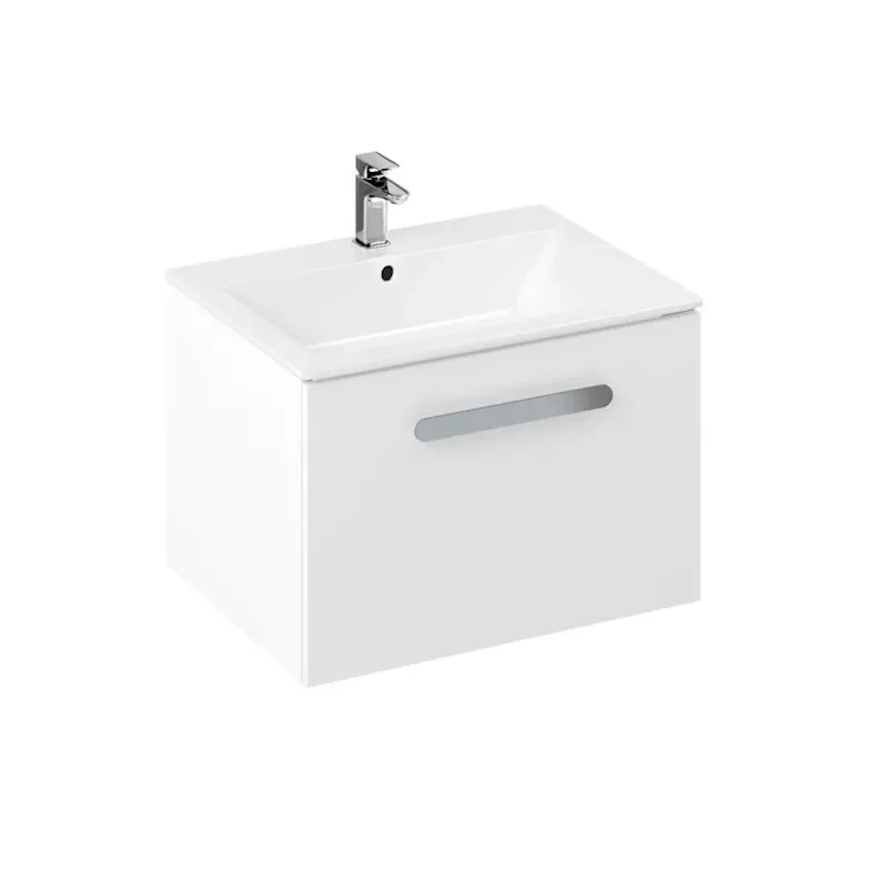Britton MyHome Wall Hung 600mm Vanity Unit White