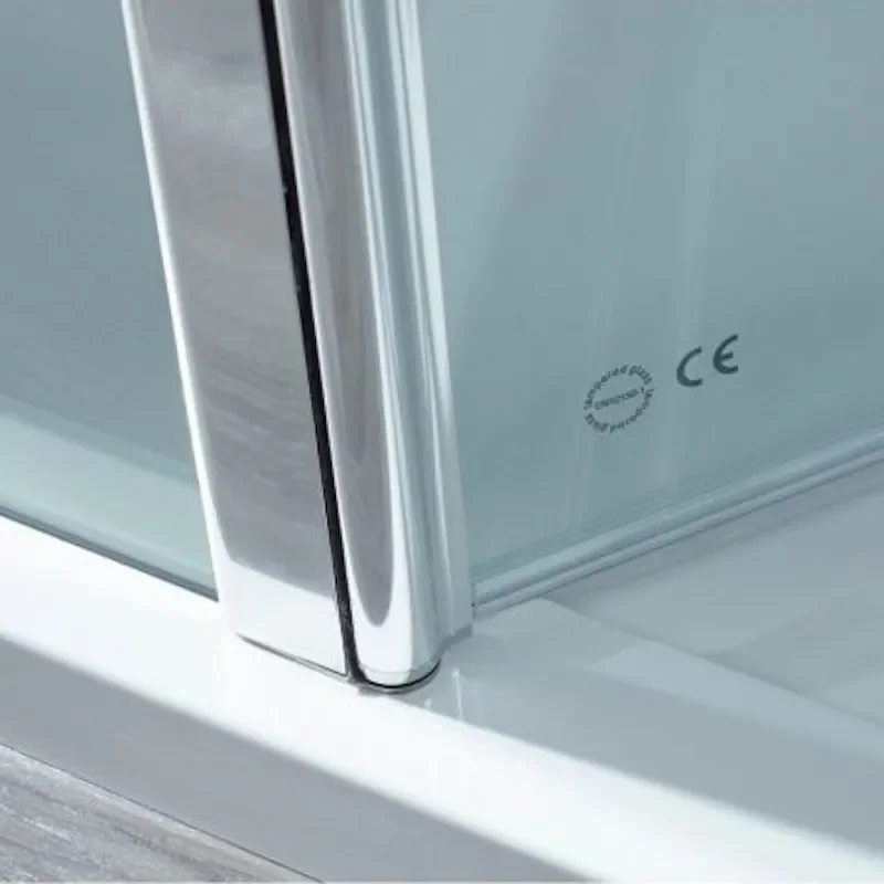 Flipper Return Panel for Radiant 1300 Frameless Walkin Recess Shower Enclosure