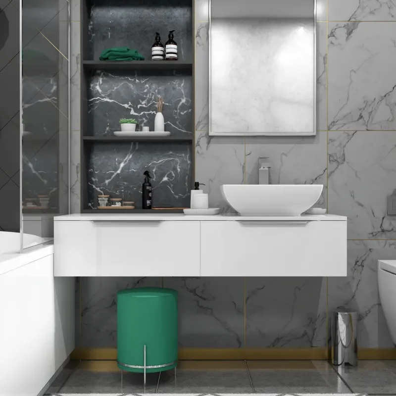 Close-up image of Slade Chrome Mono Mixer Basin Tap