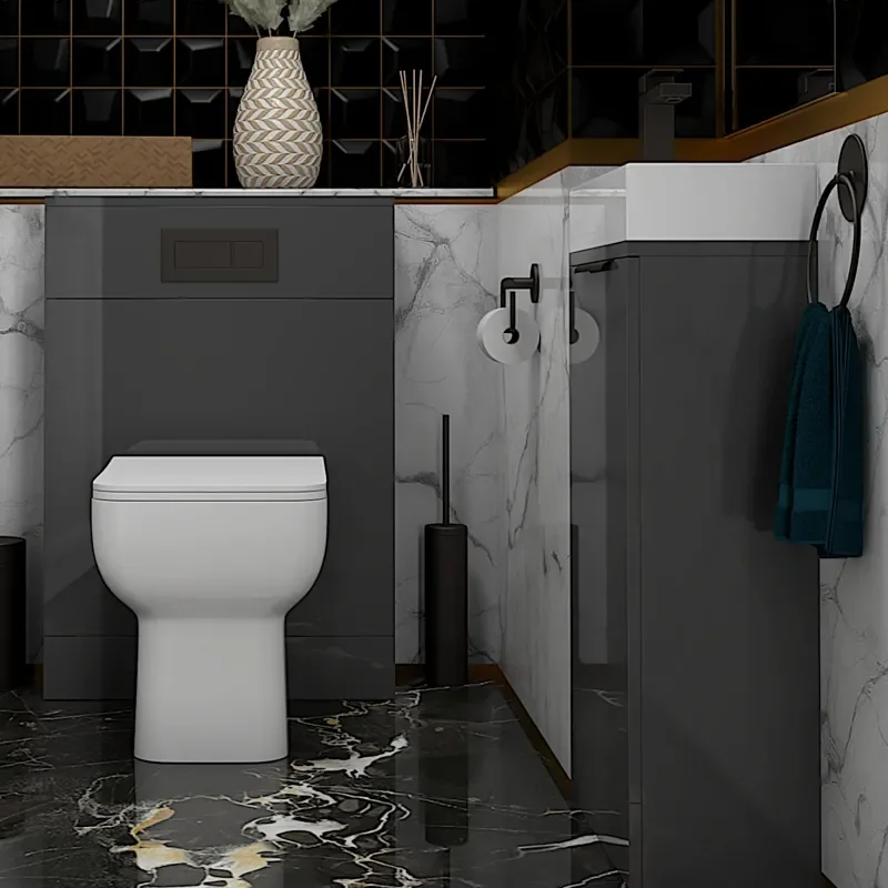 Jivana 410 Grey Small Sink Unit