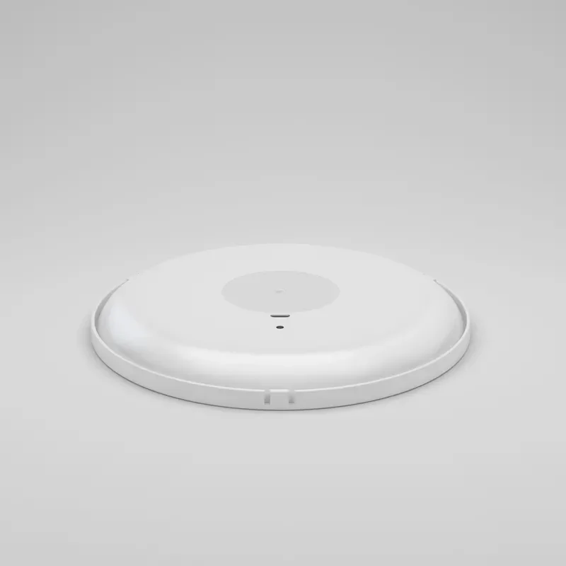 Rear View of Rechargeable LED Bathroom Mirror with Adhesive Pad