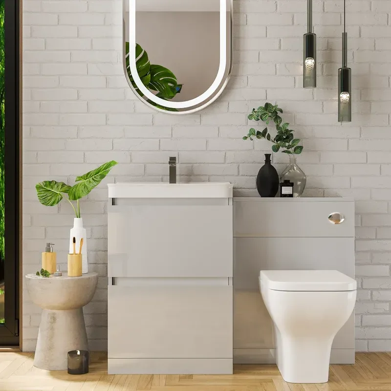 Ashford 600 Grey Basin Unit BTW Toilet