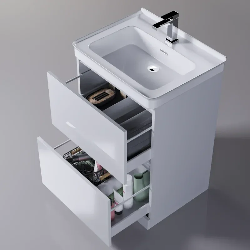 Ashford 600 Grey Basin Unit BTW Toilet