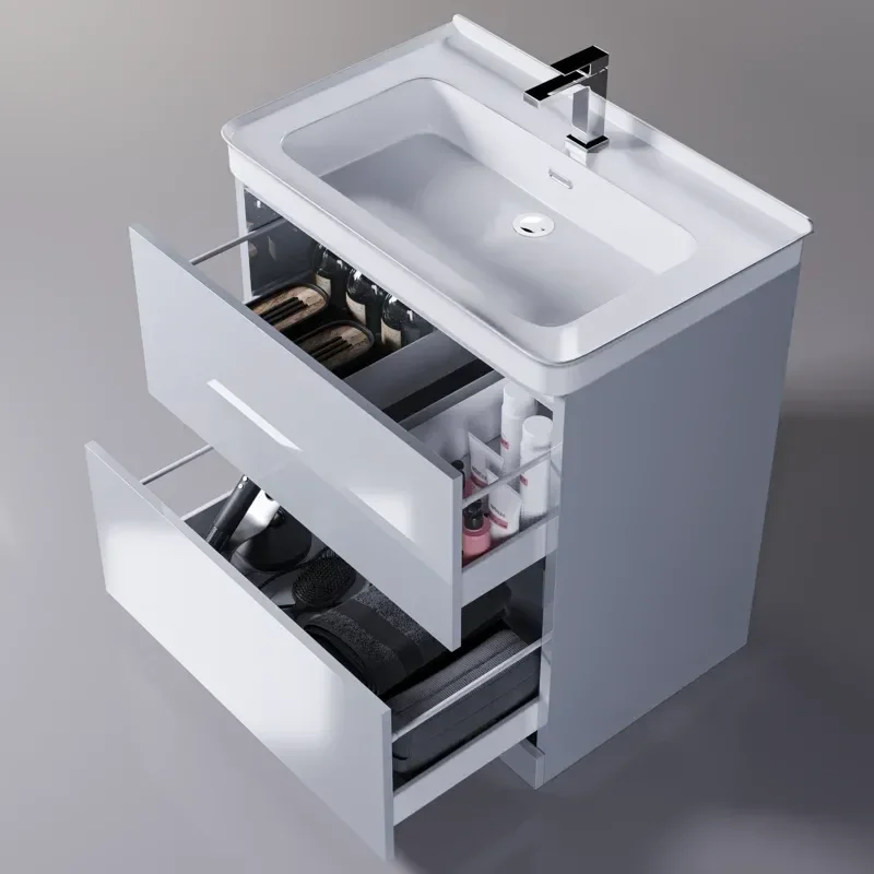 Ashford 800 Grey Basin Unit BTW Toilet
