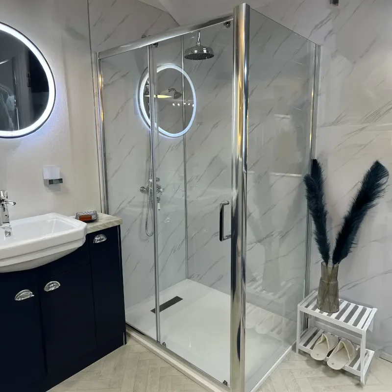 Radiant 1200mm Sliding Shower Door