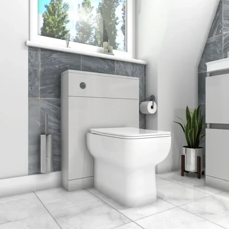 Ashford 600 Grey Basin Unit BTW Toilet Shower Bath