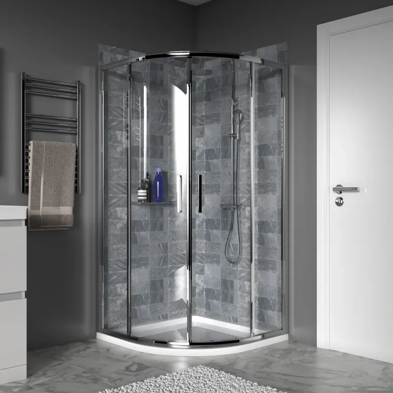 Quadrant Shower Enclosure in Chrome