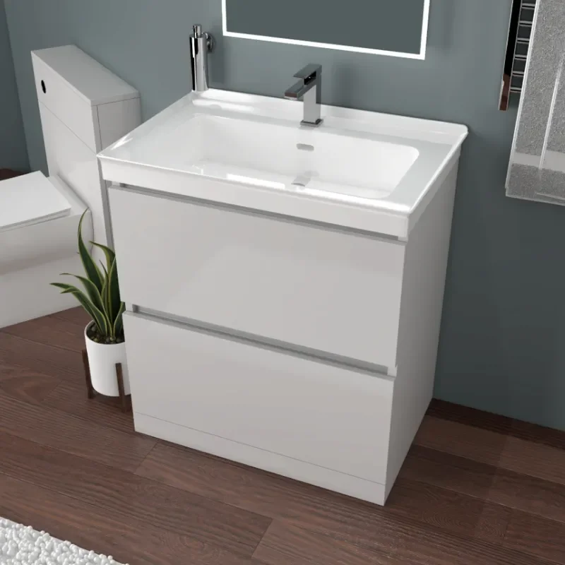 Grey Bathroom Vanity Unit 