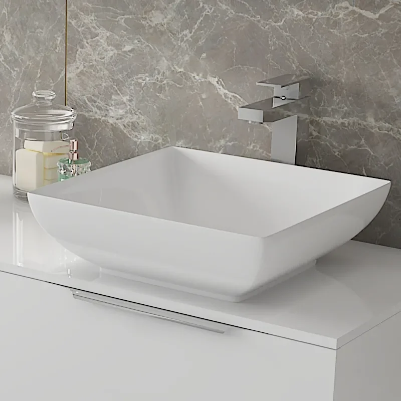 Jivana Suite Straight Bath 1200 White Basin Unit Wall Hung Toilet