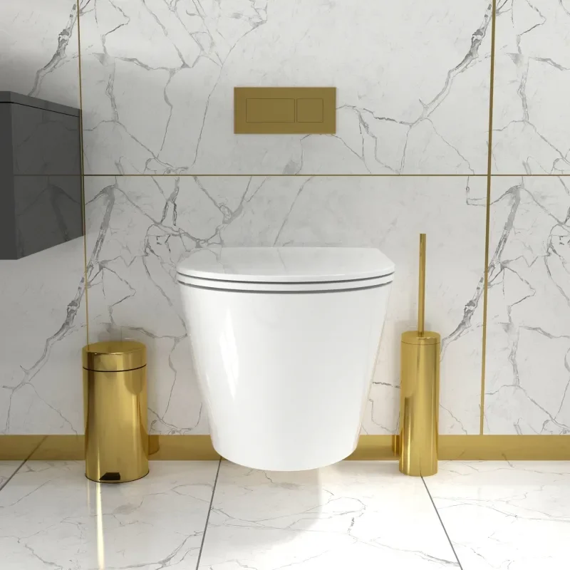 Jivana Suite Straight 1700 Bath 1200 Grey Vanity Wall Hung Toilet