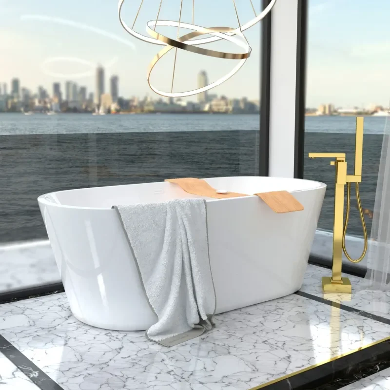 Jivana Suite Large Bath 1200 Twin Sink White Vanity Wall Hung Toilet