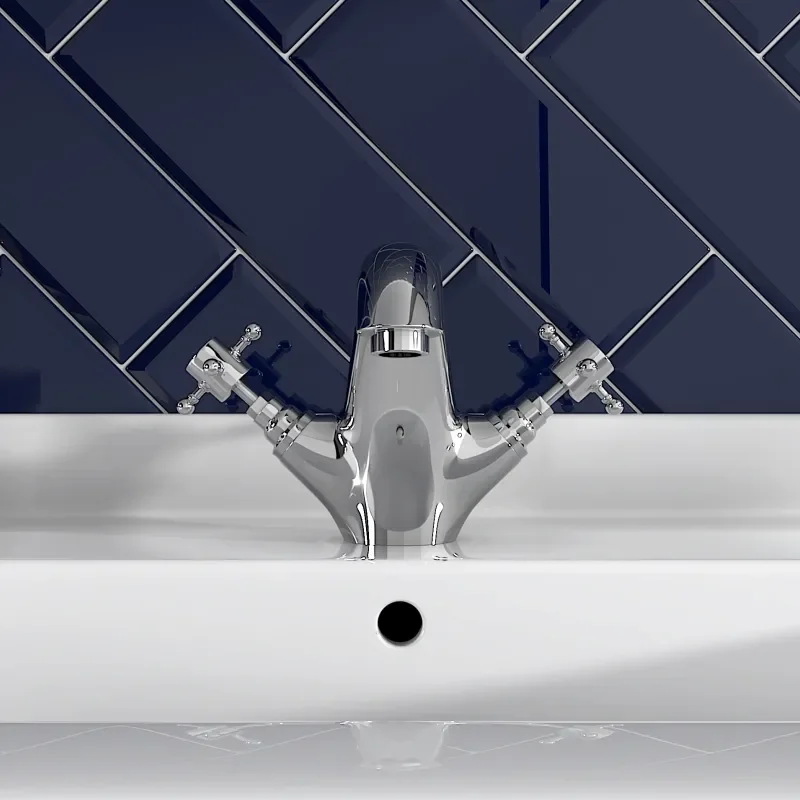 Chester Traditional Mono Basin Mixer Tap Crosshead