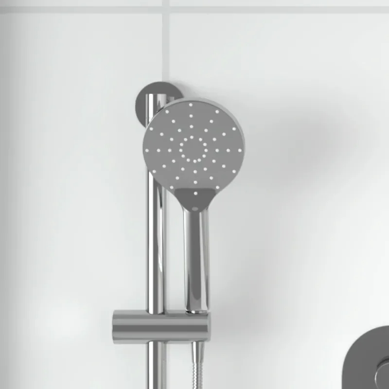 Tweed Round Shower Handset Slide Kit