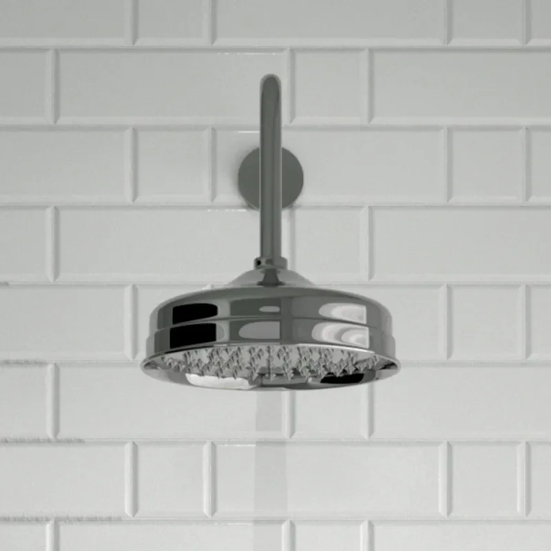 Carmel Traditional 3 Outlet Shower Set Head Handset Bath Spout