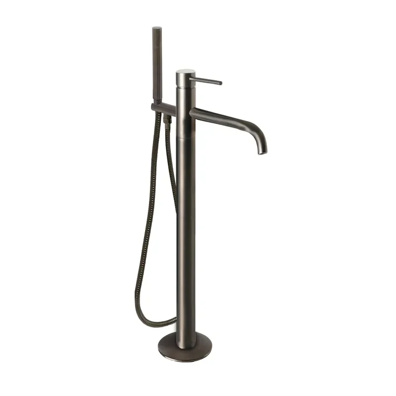 Extra Product Image For Jtp Vos Matt Black Shower Bath Mixer Tap With Handset Tech Drawing 1