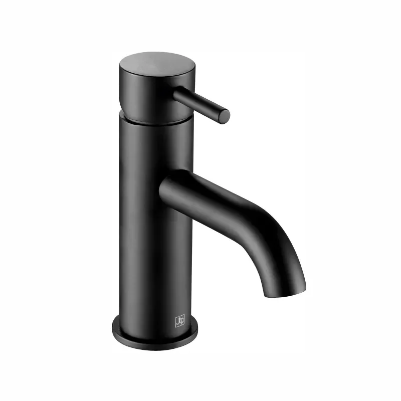 Extra Product Image For Jtp Vos Matt Black Basin Mixer Tap 1