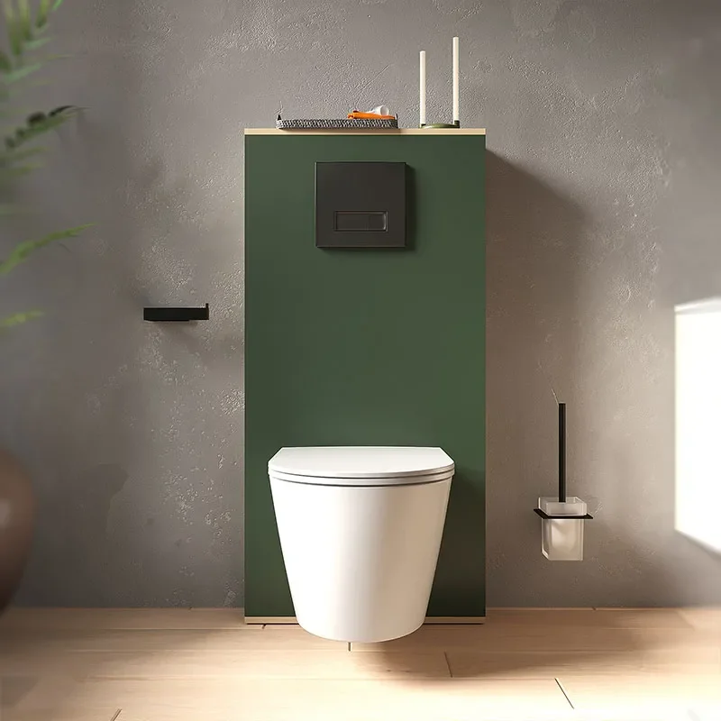 Alani Green Back To Wall Toilet Pan