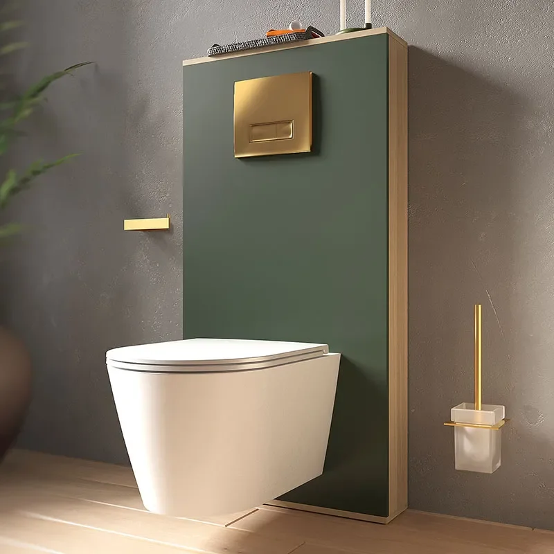 Alani Green Back To Wall Toilet Unit