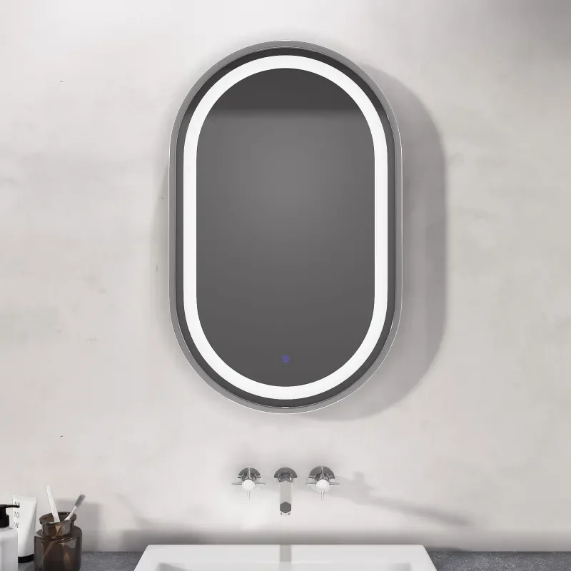 BC Capsule Silver LED Mirror