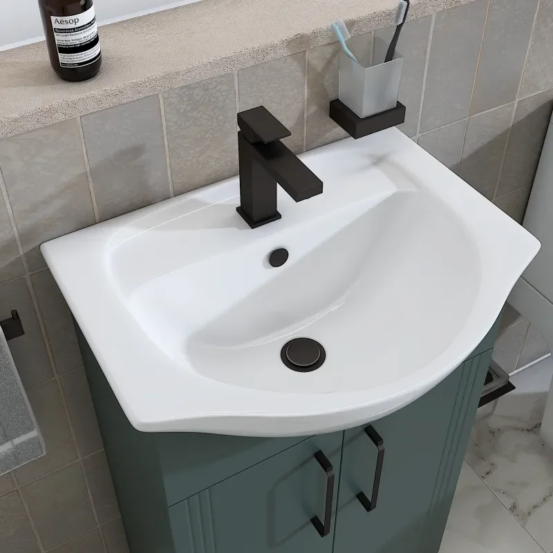 Celeste Linear 550 Green Vanity Unit
