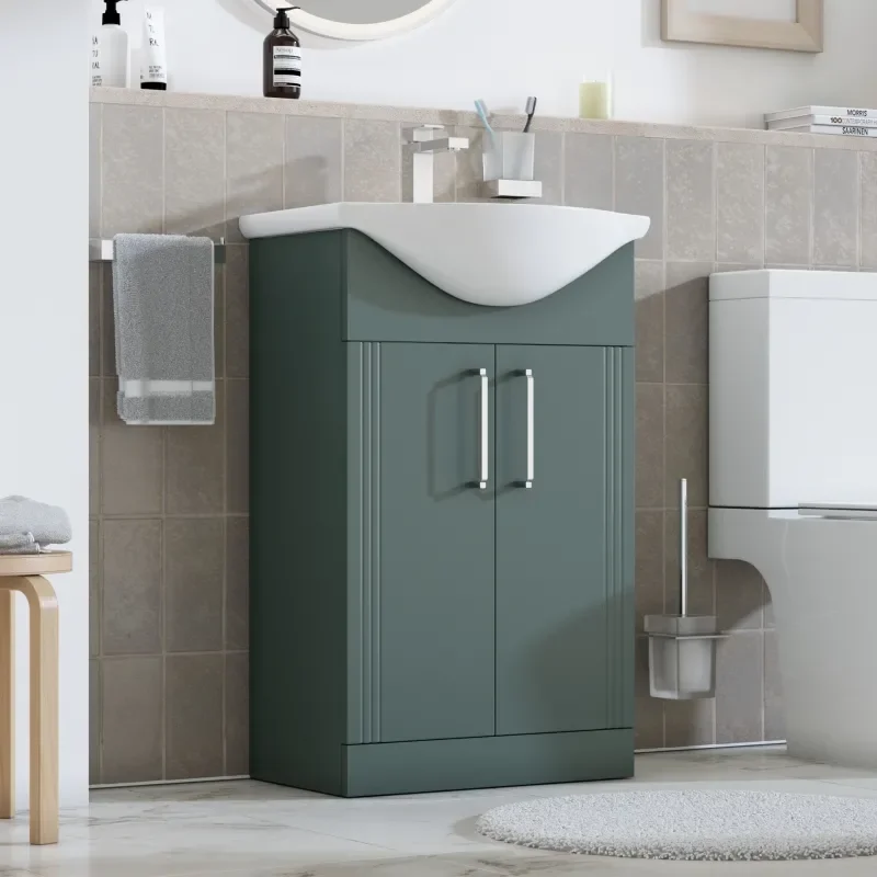Celeste Linear 550 Green Vanity Unit