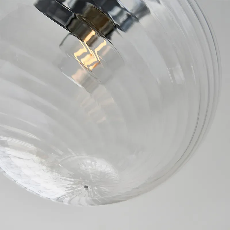 Decorative Flush Ceiling Light: 1 Bulb